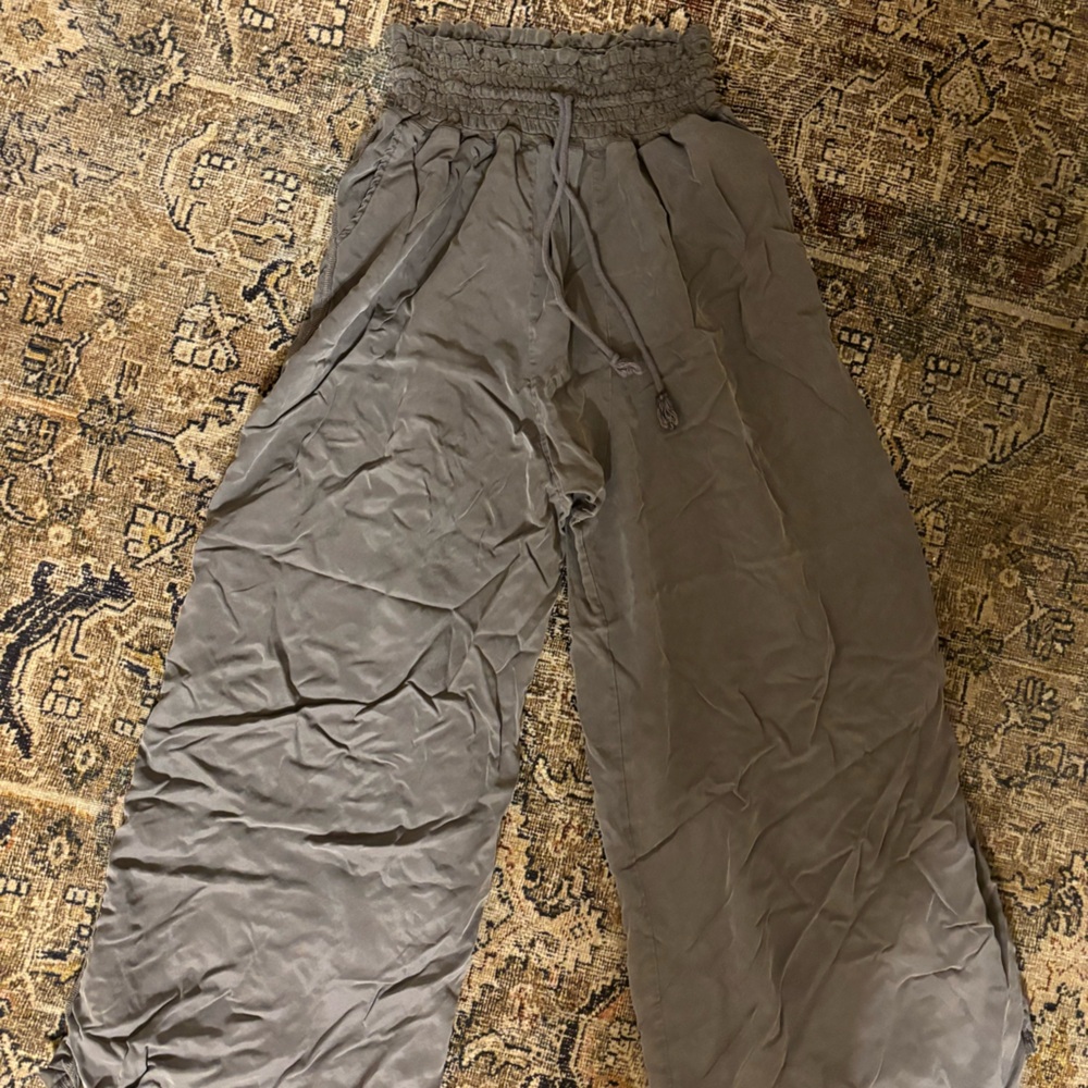 Free people wide leg yoga pants